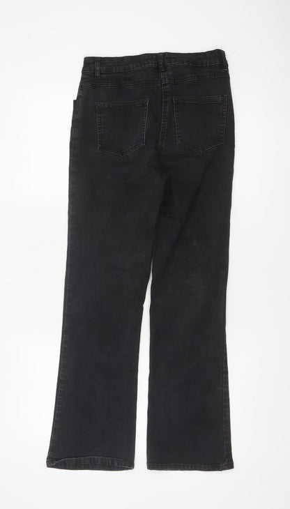 Papaya Women’s Black Bootcut Stretch Jeans Size 8 L29