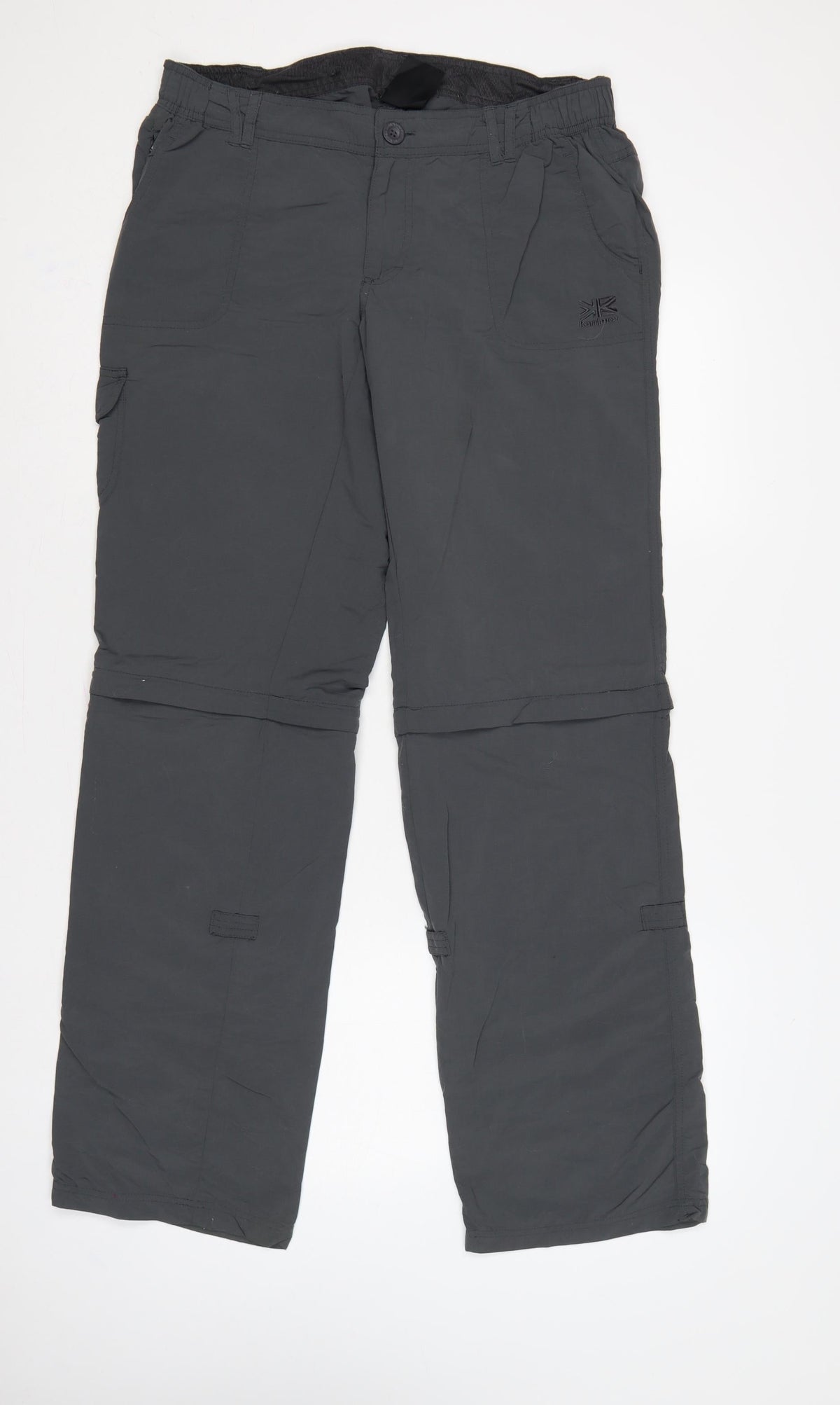 Karrimor Women Black UK 14 Convertible Cargo Trousers Outdoor Pockets