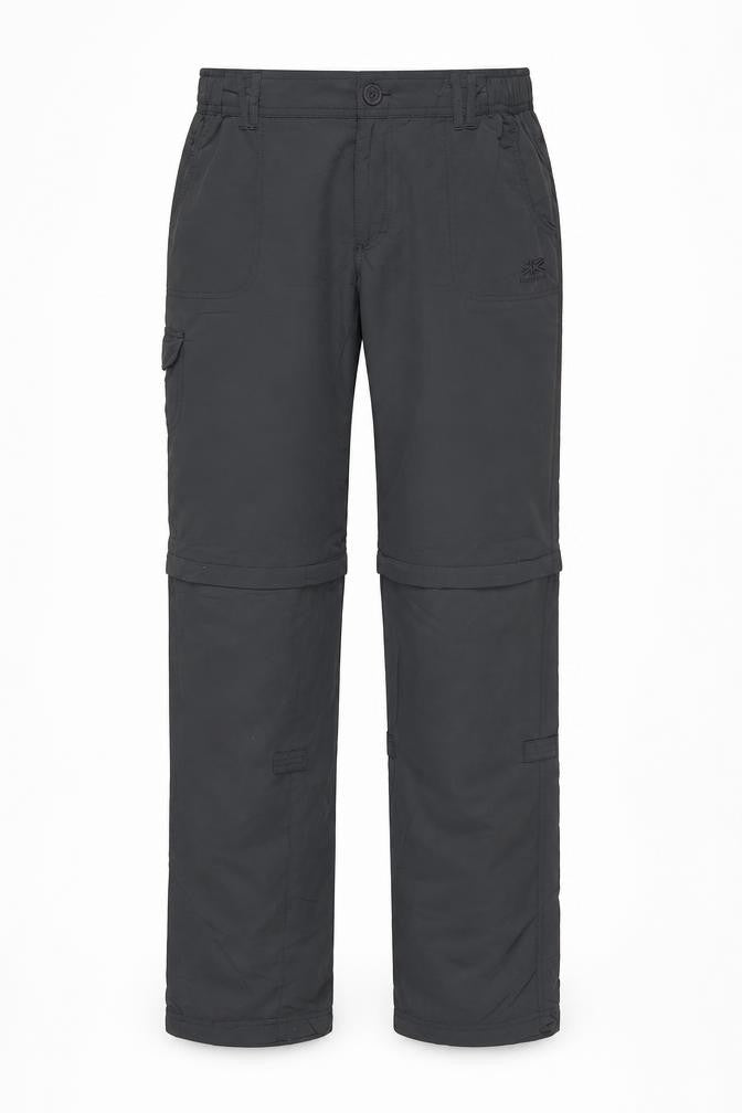 Karrimor Women Black UK 14 Convertible Cargo Trousers Outdoor Pockets