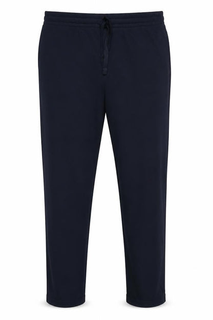 Marks and Spencer Men Blue 2XL Long Jogger Trousers Elastic Waist