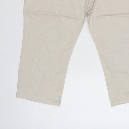 Maine New England Women’s Beige Size 12 Straight Leg Chino Trousers