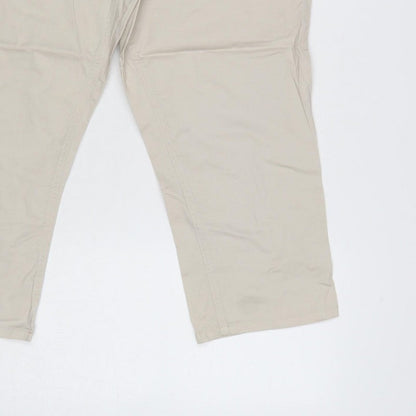 Maine New England Women’s Beige Size 12 Straight Leg Chino Trousers