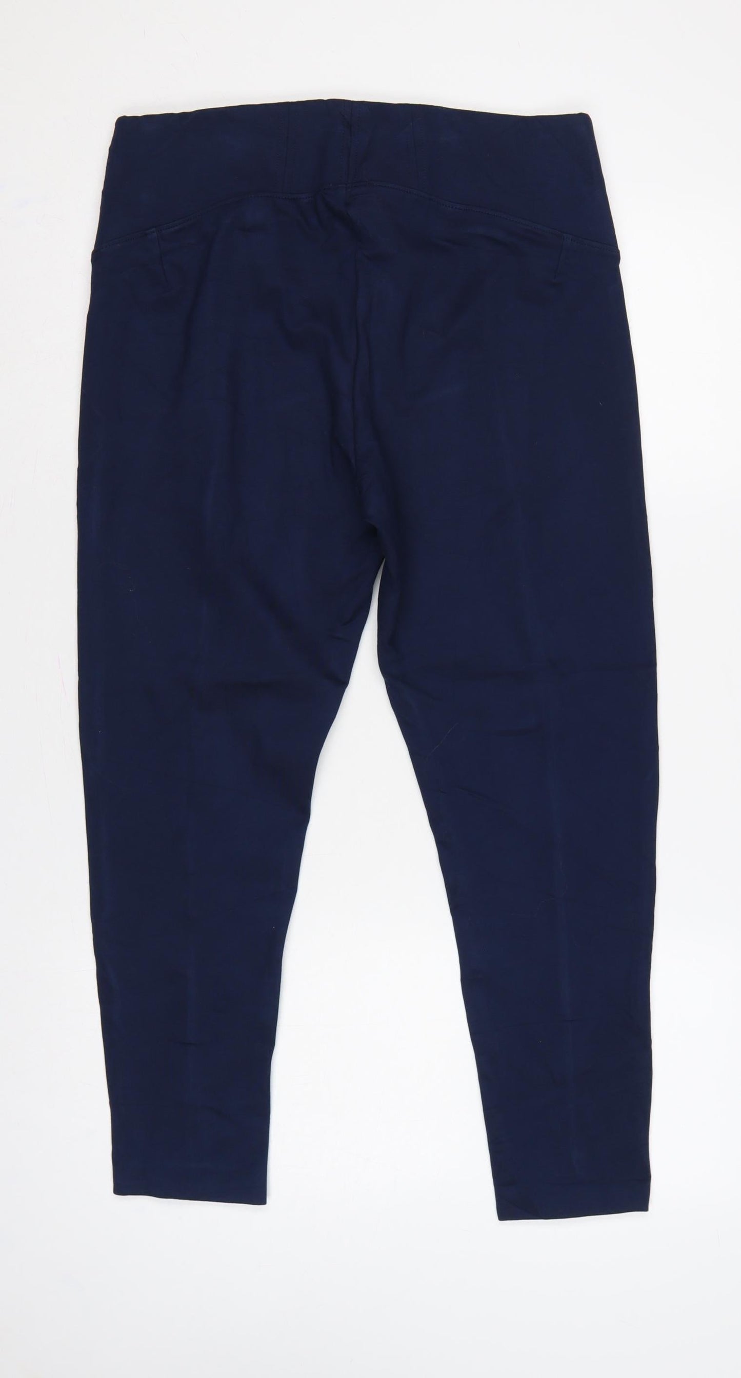 Marks and Spencer Women Blue UK 14 High Rise Stretch Leggings
