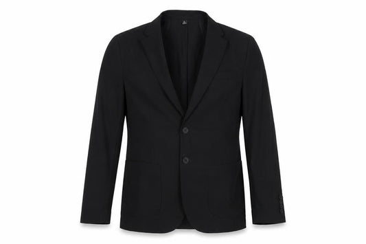 Autograph Men’s Black Small Wool Blend Stretch Performance Blazer