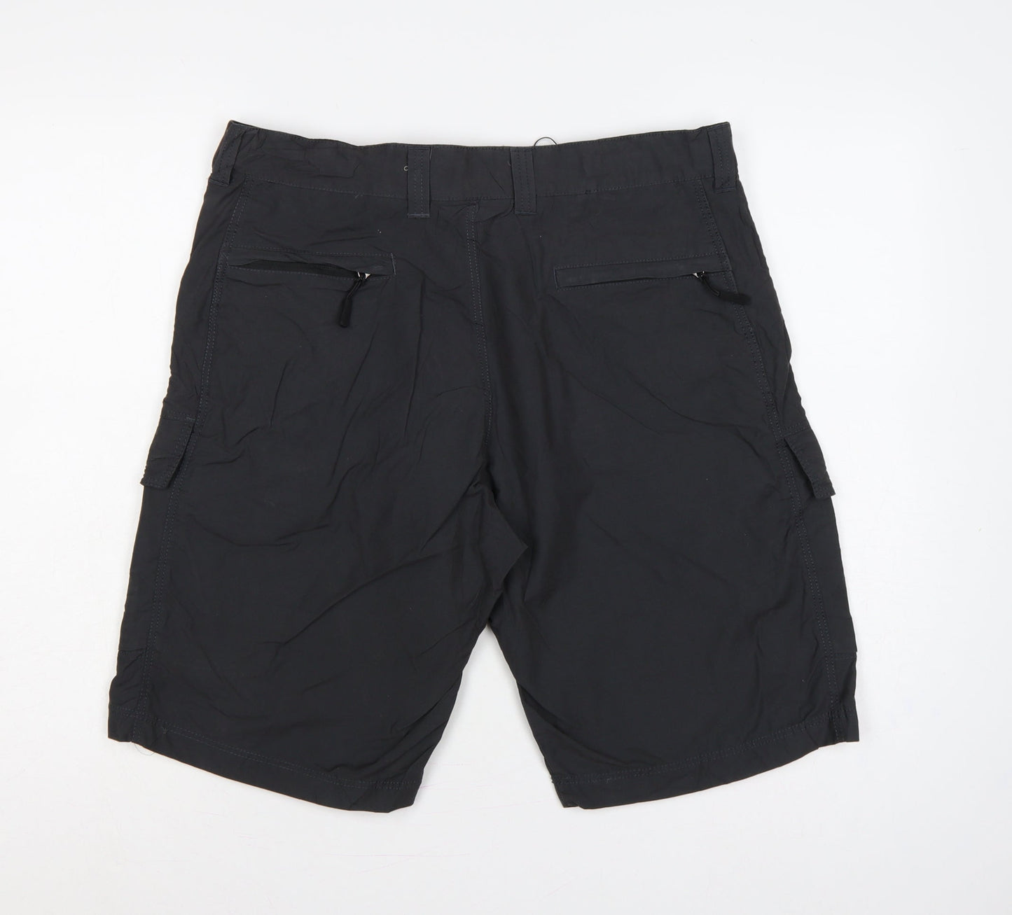 Marks & Spencer Men's Black W34 Active Waist Stormwear Cargo Shorts
