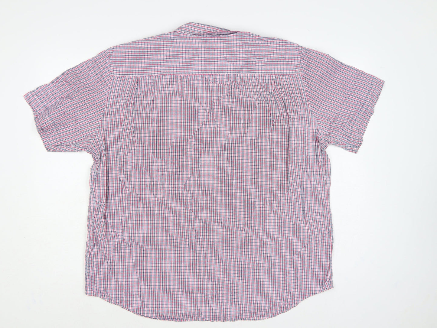 Marks & Spencer Men Multicoloured XL Classic Check Short Sleeve Shirt