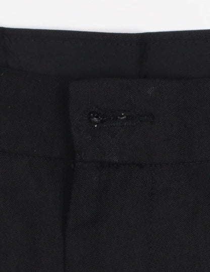 Marks and Spencer Men Black 36 Regular Fit Dress Trousers 31 Leg