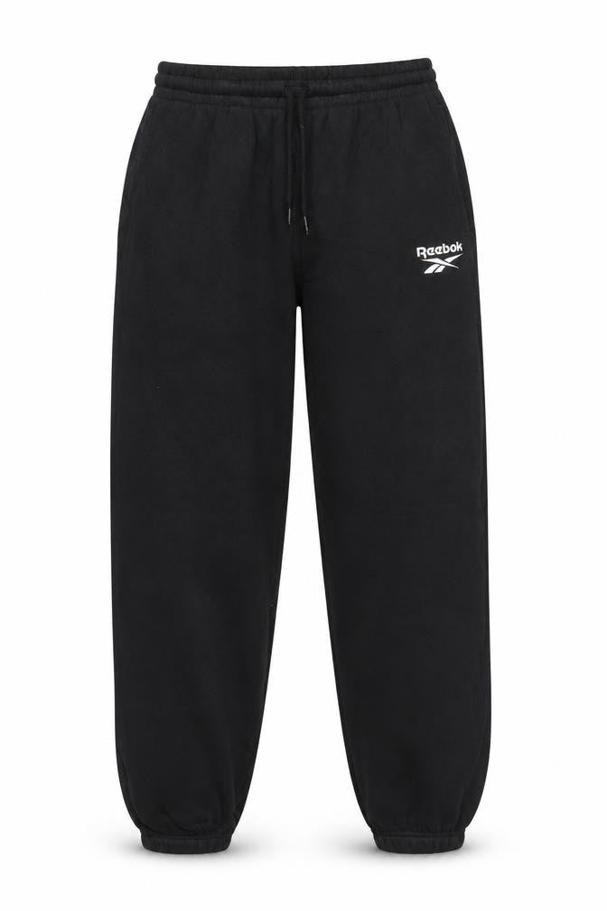 Reebok Women’s Black XS Logo Cuffed Jogger Sweatpants