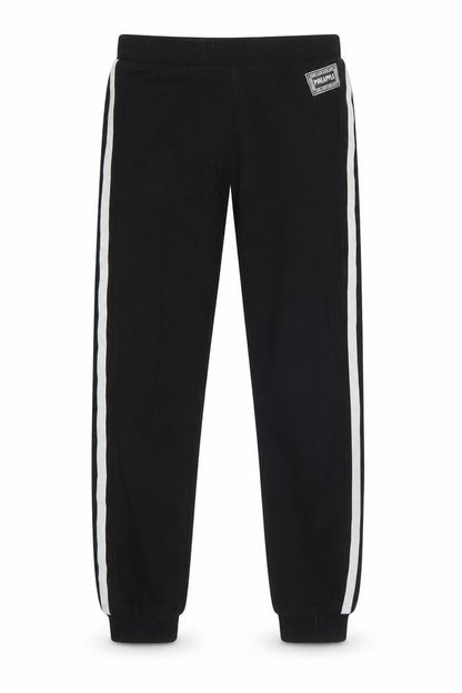 Pineapple Girls Black 11-12 Years Jogger Sweatpants Side Stripe