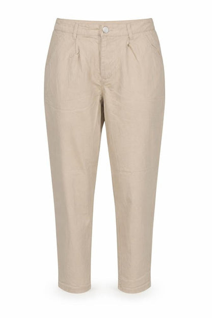 ASOS DESIGN Women’s Beige Petite UK 6 Tapered Chino Trousers