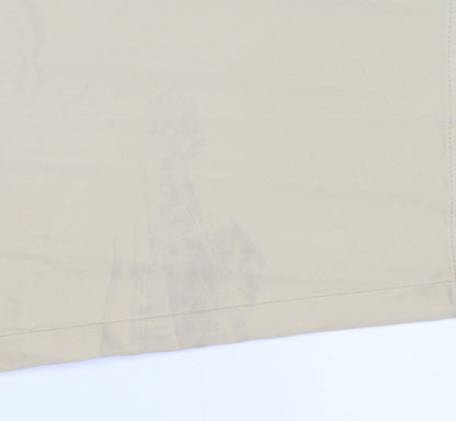 Softal Process Women’s Beige Chino Trousers Size 18 Cotton Tapered