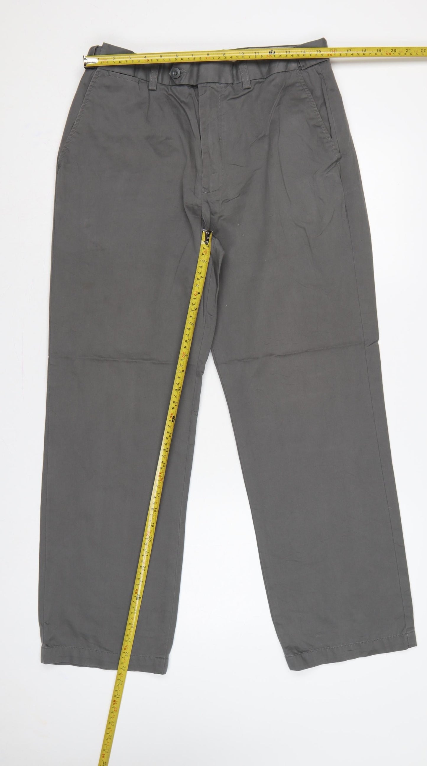 Marks & Spencer Men’s Grey 34/30 Blue Harbour Classic Chino Trousers