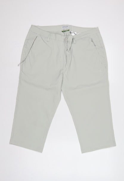 Craghoppers Women’s Grey UK 16 Cropped Stretch Travel Trousers