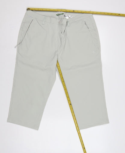 Craghoppers Women’s Grey UK 16 Cropped Stretch Travel Trousers