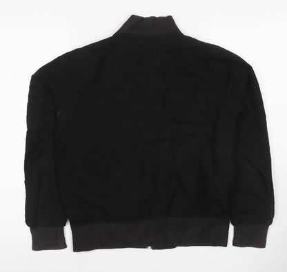 Miss 21 Women’s Black Size S Bomber Jacket Full Zip