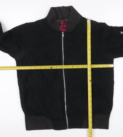 Miss 21 Women’s Black Size S Bomber Jacket Full Zip