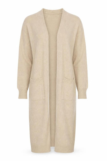 Jessica Simpson Women Beige XS V-Neck Long Sleeve Knit Jumper