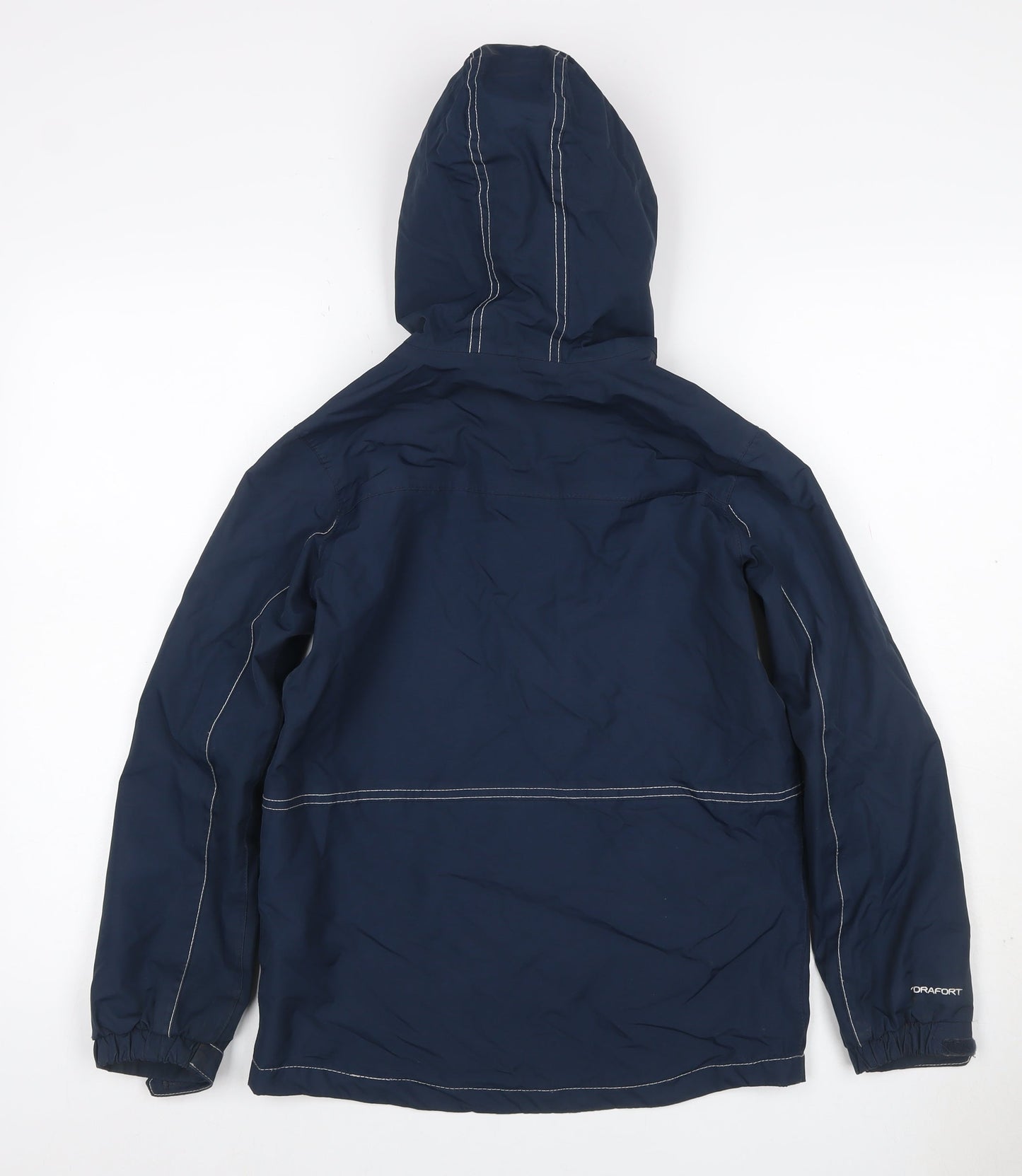 Regatta Boys Blue 11-12 Years Hooded Waterproof Rain Jacket