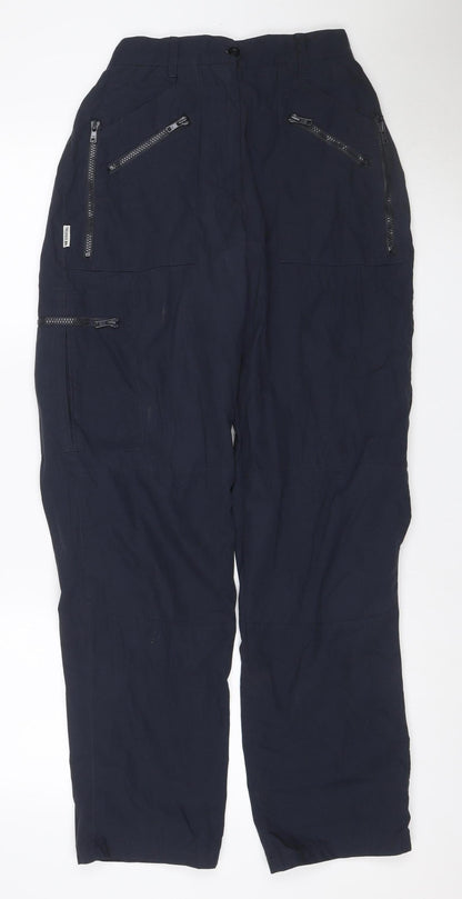 Trespass Men’s Blue S Snow Pants Waterproof Zip Pocket Trousers