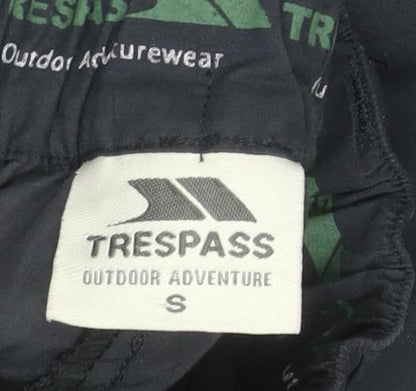 Trespass Men’s Blue S Snow Pants Waterproof Zip Pocket Trousers