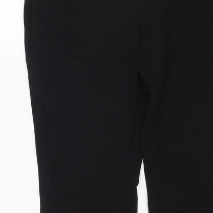 Marks & Spencer Women’s Black Size 12 Bootcut Tailored Trousers