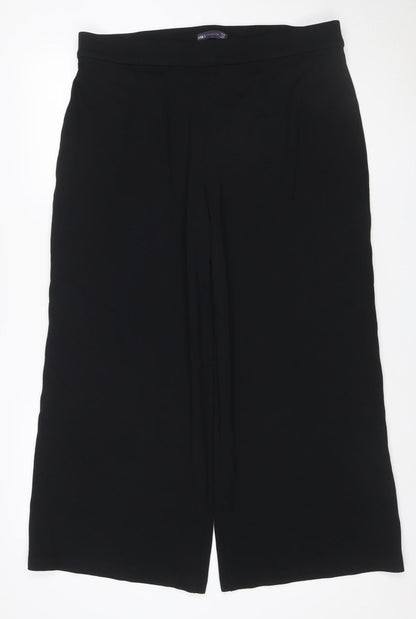 Marks and Spencer Unisex Black 38 Short Stretch Dress Trousers