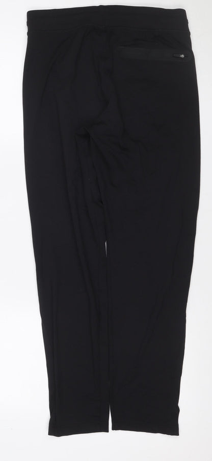 M&S Goodmove Women’s Black S Tapered Jogger Activewear Trousers