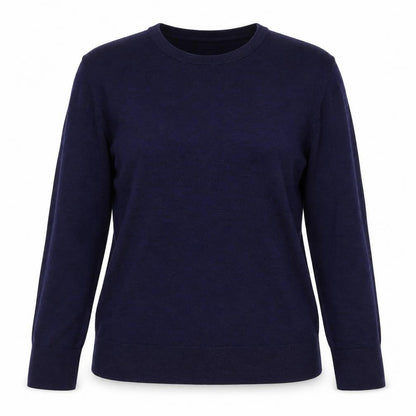 Gap Women’s Navy Blue Merino Wool Crew Neck Pullover Jumper Size L