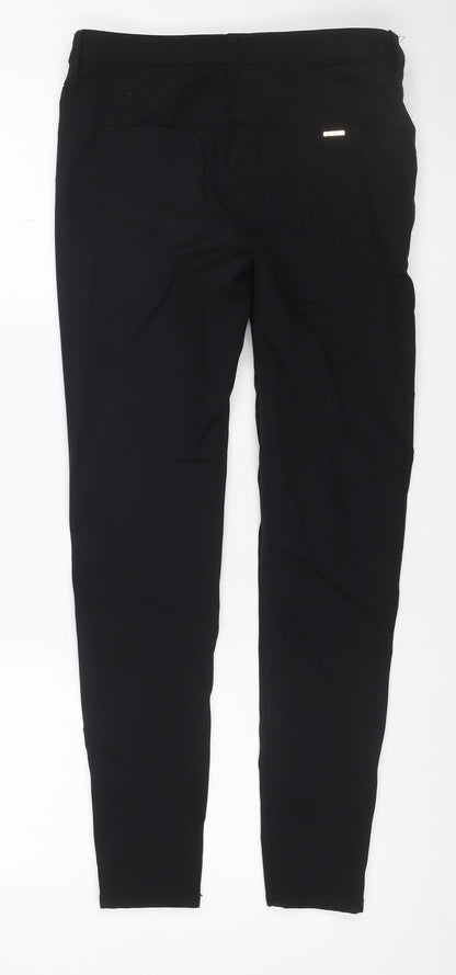 River Island Women’s Black Size 8 Skinny Stretch Trousers