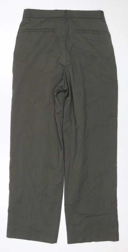 ASOS Men’s Green 30L Slim Flat Front Formal Trousers