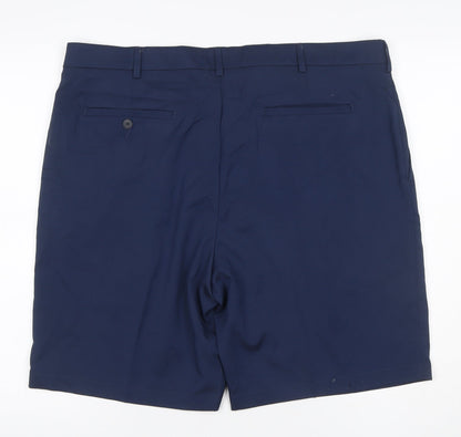 Roundtree & Yorke Men’s Blue Performance Stretch Shorts 40in