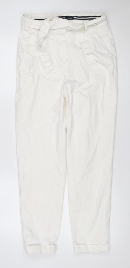 Crew Clothing Company Women’s White Size 10 Straight Stretch Jeans