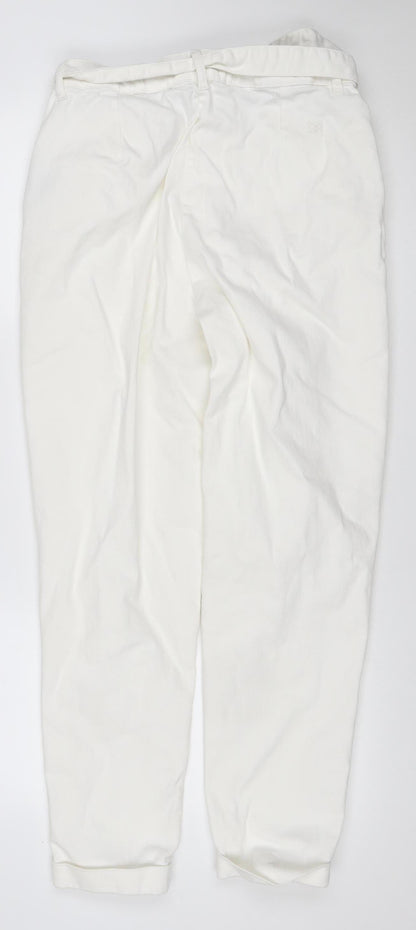 Crew Clothing Company Women’s White Size 10 Straight Stretch Jeans