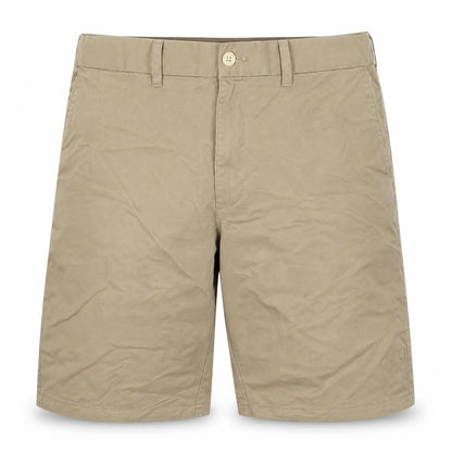 Marks and Spencer Men’s Beige W36 Cotton Chino Shorts Flat Front