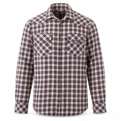 Diesel Men’s M Multicoloured Plaid Flannel Button-Up Shirt