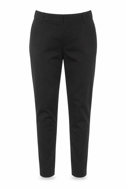 Mistress Rocks Women Black M High Rise Skinny Stretch Trousers