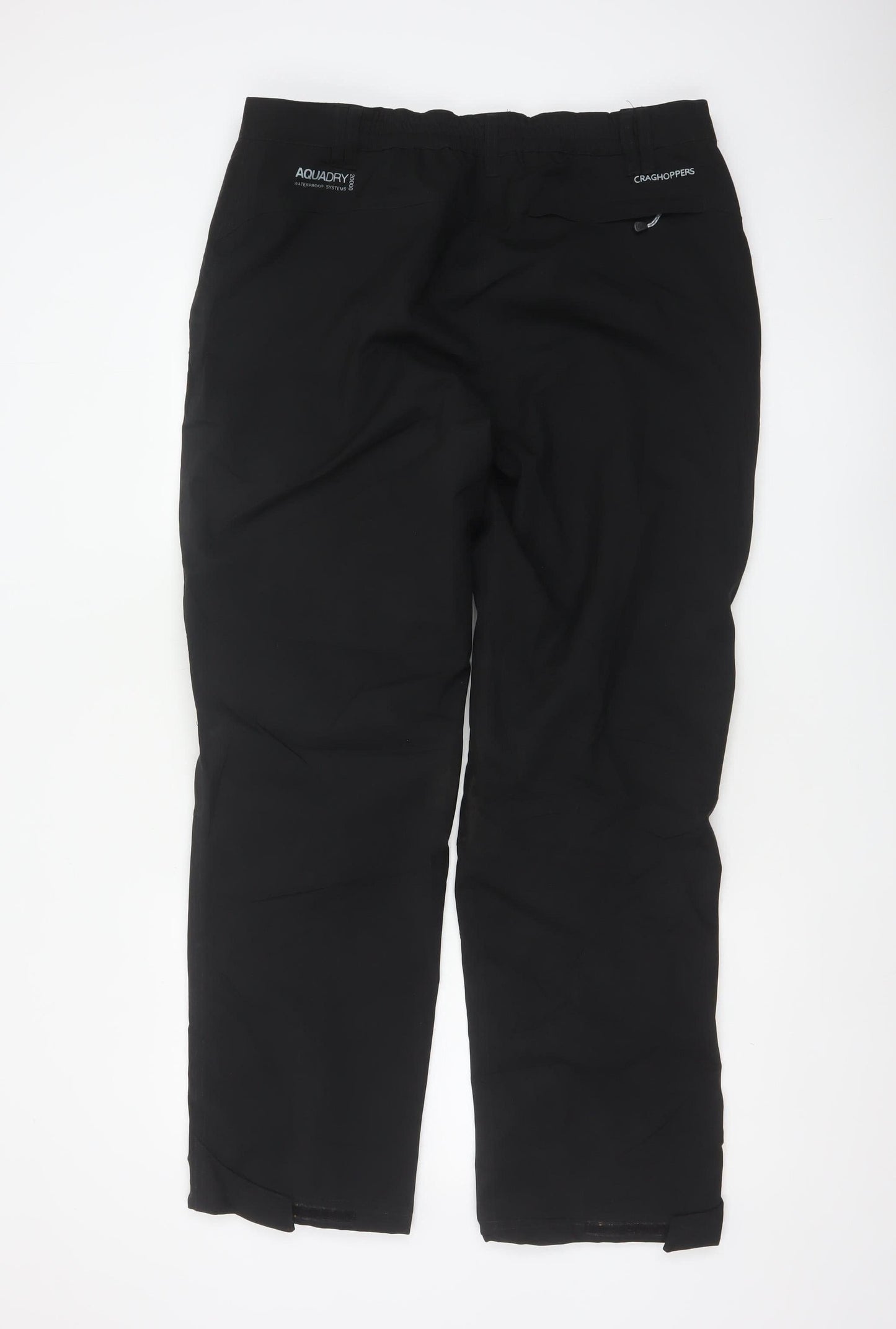 Craghoppers Women’s Black UK 16 Regular Aquadry Waterproof Rain Trousers