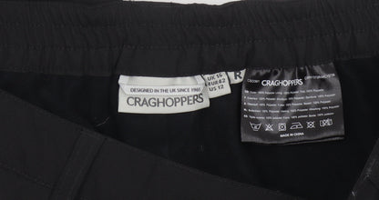 Craghoppers Women’s Black UK 16 Regular Aquadry Waterproof Rain Trousers