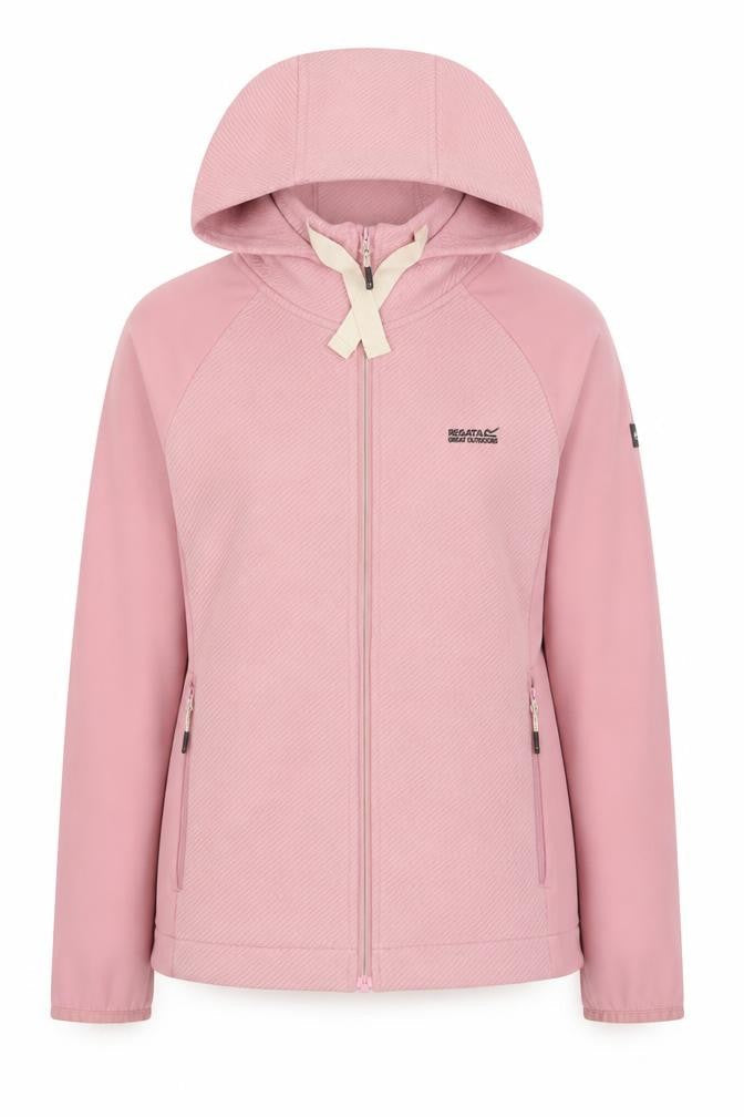 Regatta Women’s Pink UK 14 Full Zip Hooded Stretch Hoodie
