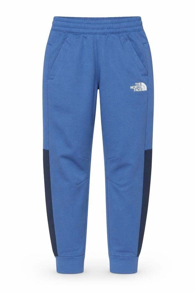 The North Face Boys Blue L Jogger Trousers Elastic Waist Logo