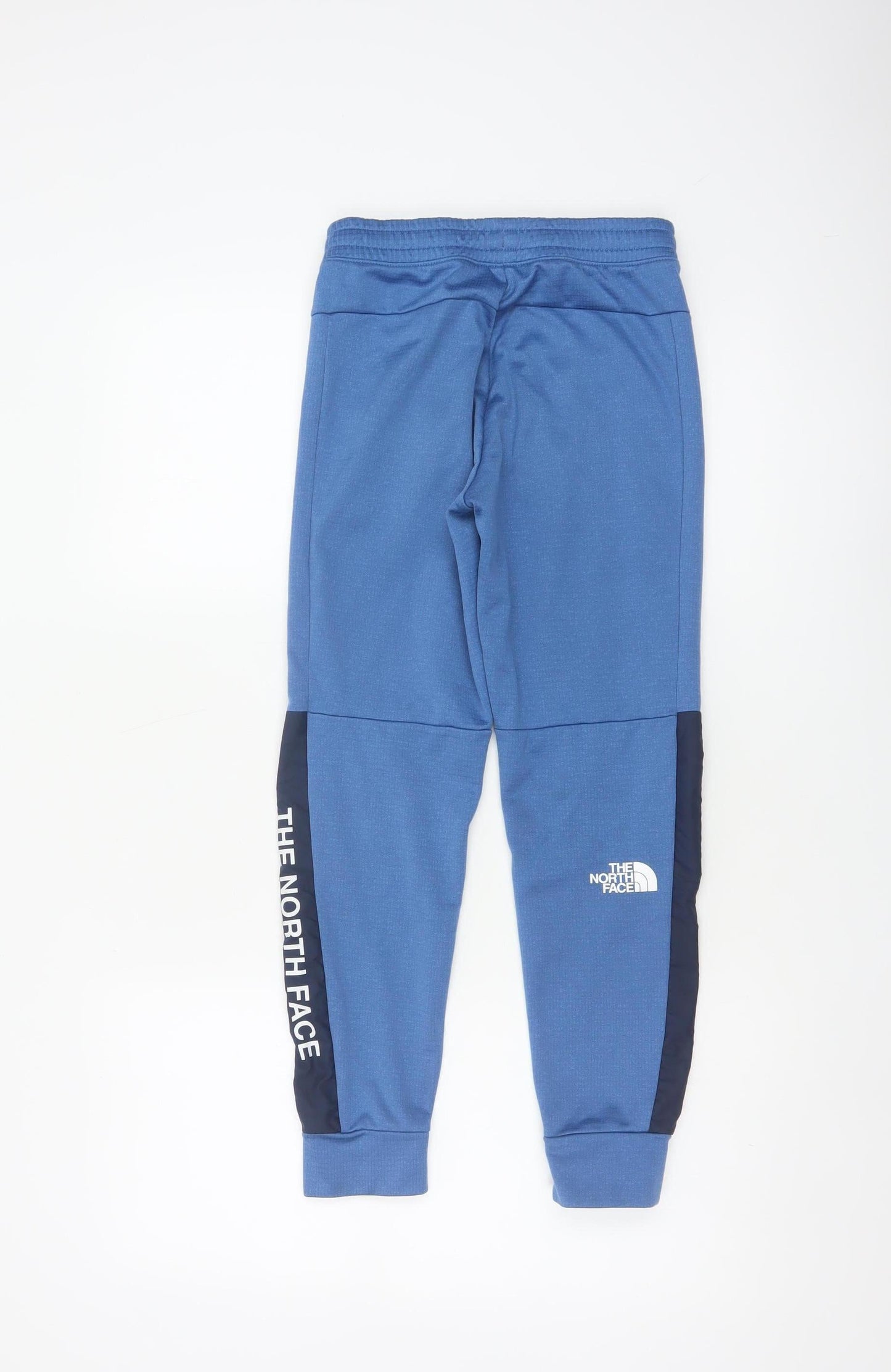 The North Face Boys Blue L Jogger Trousers Elastic Waist Logo