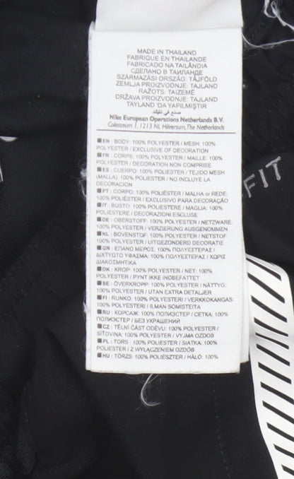 Nike Boys Black Manchester United Dri-FIT Football Shorts 10-12 Years