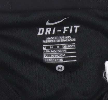 Nike Boys Black Manchester United Dri-FIT Football Shorts 10-12 Years