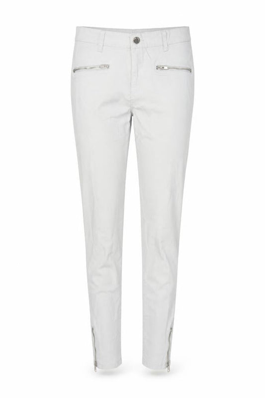 Denim Co. Women’s Grey Size 8 Skinny Trousers Ankle Zip Stretch