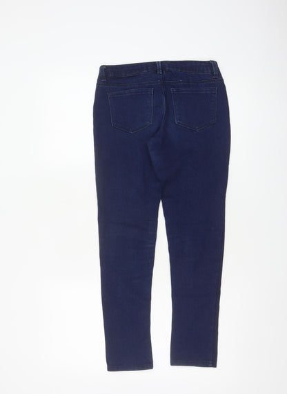 Squeeze Women’s Blue Size 12 Dark Wash Stretch Skinny Jeans