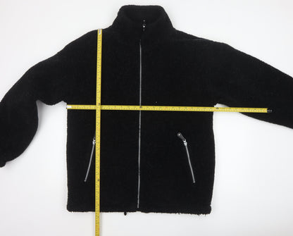Country Trader Men’s Black L Fleece Full Zip Lined Jacket