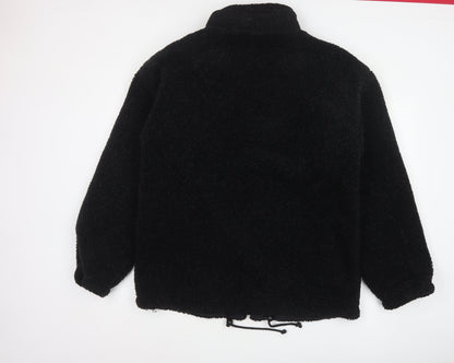 Country Trader Men’s Black L Fleece Full Zip Lined Jacket