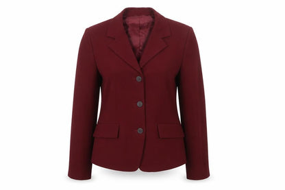Marks & Spencer Women Red UK 10 Tailored Lined 3 Button Blazer