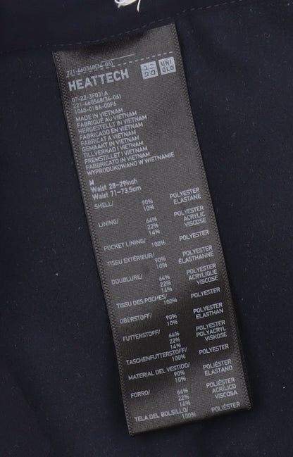 Uniqlo HEATTECH Men’s Black 28-29in Thermal Tapered Trousers