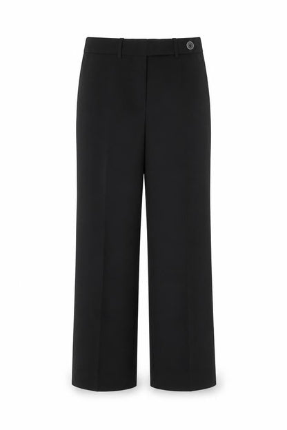 Next Women’s Black UK 6R Straight Leg Dress Trousers Workwear